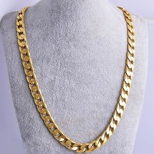 Gold Cuban Chain Necklace